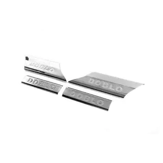 Interior door sill protectors stainless steel (Carmos V2) photo 2