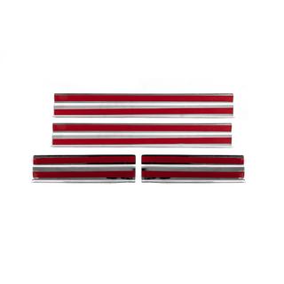 Door Sill Covers Carmos V2 (4 pcs, Stainless Steel) Volkswagen Touareg 2010-2018 photo 3