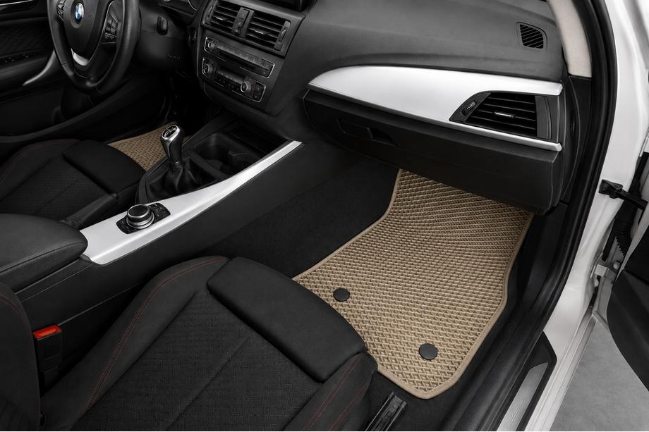 BMW 1 Series F20/F21 2011-2019 EVA Floor Mats (Beige) Photo 2
