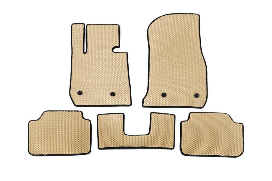 BMW 1 Series F20/F21 2011-2019 EVA Floor Mats (Beige) Photo 4