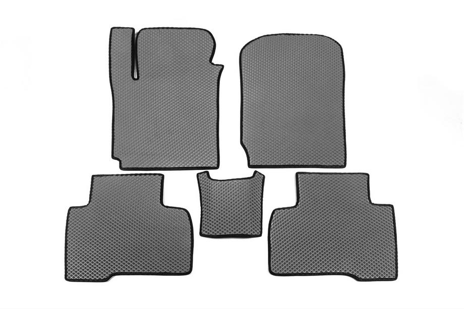 Suzuki Grand Vitara 2005-2017 EVA Floor Mats (Gray) Image