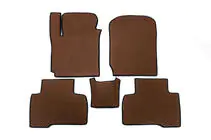 Suzuki Grand Vitara 2005-2017 EVA Floor Mats (Brown) photo 1