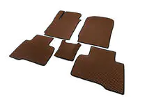 Suzuki Grand Vitara 2005-2017 EVA Floor Mats (Brown) photo 2