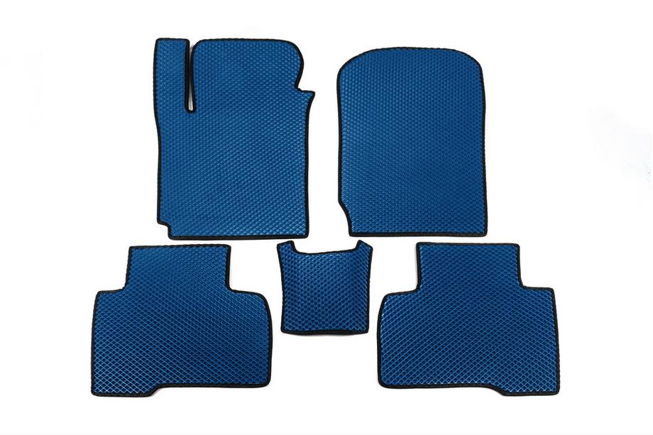 Suzuki Grand Vitara 2005-2017 EVA Floor Mats (Blue) Image