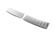 Renault Sandero 2007-2013 Rear Bumper Protector Carmos V2 Stainless Steel photo 2