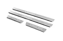 Mitsubishi Lancer 9 2004-2008 Door Sill Protectors Carmos V3 (4 pcs, Stainless Steel) photo 2