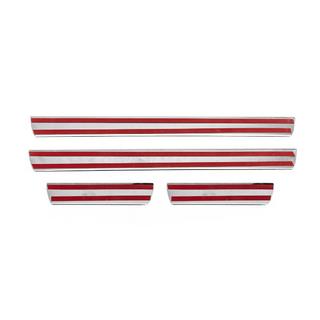Door Sill Protectors Carmos V3 (4 pcs, Stainless Steel) photo 3