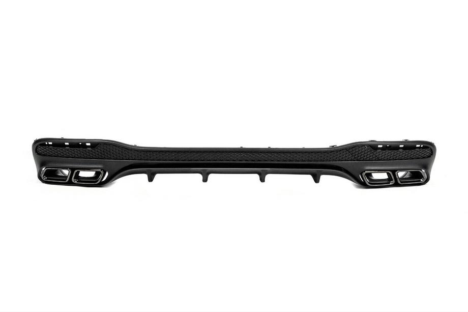 Mercedes GL/GLS class X166 2012-2019 Rear Diffuser GLS63 AMG (with Black Tips) Image