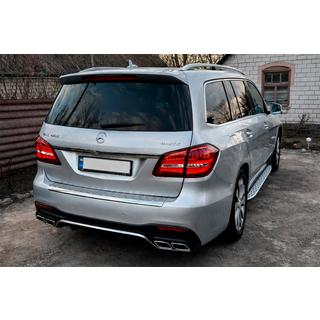 Rear Diffuser GLS63 AMG (with Chrome Tips) photo 1
