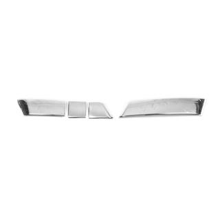 Stainless steel front bumper corner protectors 2008-2011 photo 3