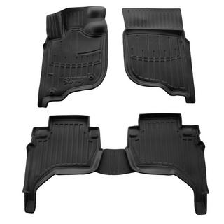 Rubber Floor Mats Stingray 3D (EU, KAOT, 5 pcs)