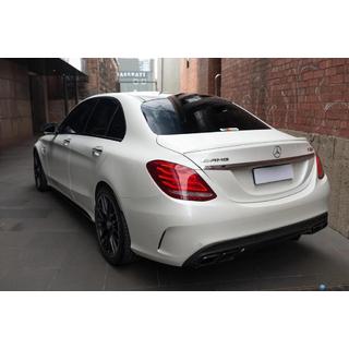 Rear diffuser with exhaust tips (C63 design 2014-2018) photo 1