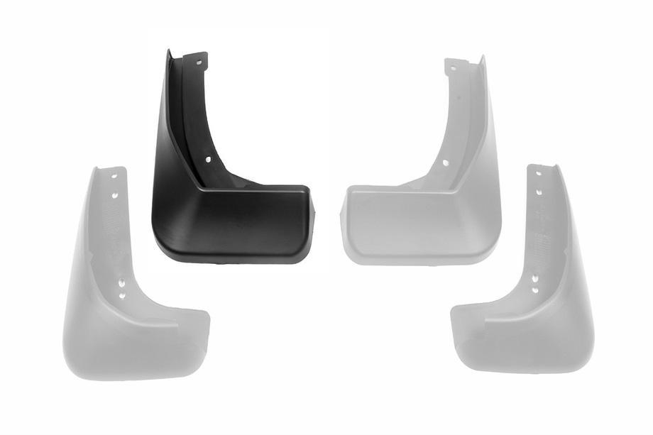 Volkswagen Touran 2015- Premium rear left mudflap (1 pc) Image