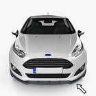 Ford Fiesta 2017- Front lip ESA (black) photo 1