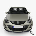 Opel Corsa D 2007-2014 Front lip ESA (2010-2014, black) photo 1