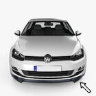 Volkswagen Golf 7/E-Golf 2012-2020 Front lip ESA (black) photo 1