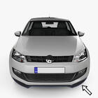 Volkswagen Polo 2010-2017 Front lip ESA (black) photo 1