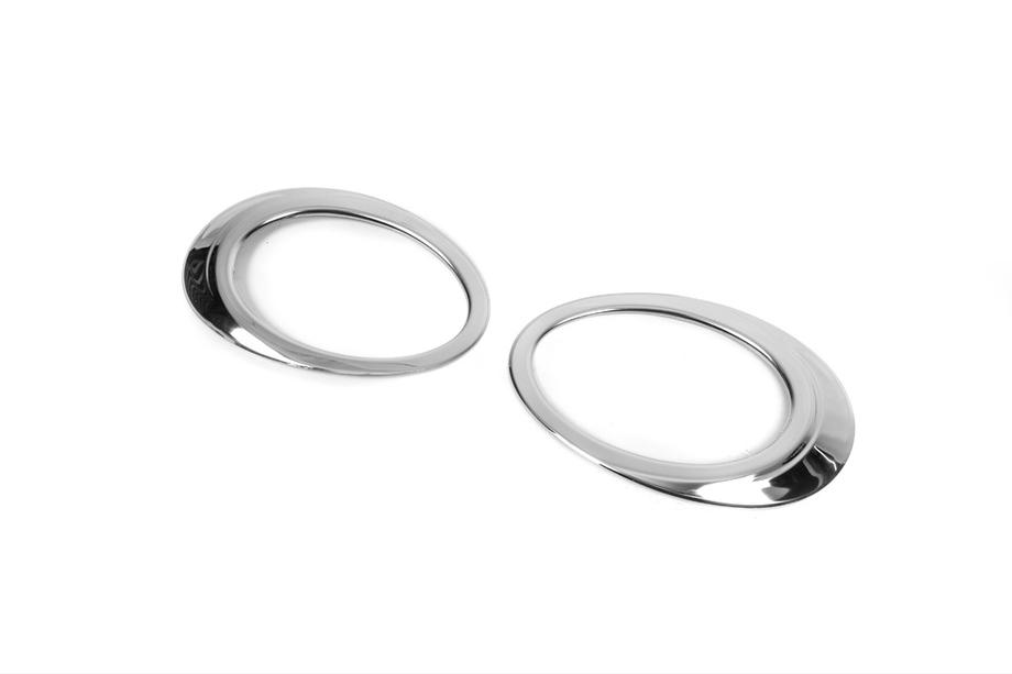 Renault Megane III 2009-2016 Fog Light Trims 2008-2011 (2 pcs, stainless steel) Photo 3