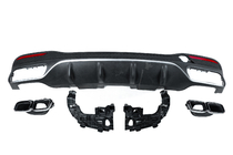 Mercedes GLE/ML class W166 2011-2018 Rear diffuser for GLE (GLE63 design) photo 8