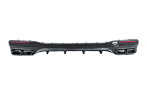 Mercedes GLE/ML class W166 2011-2018 Rear diffuser for GLE (GLE63 design) photo 4