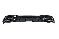 Mercedes GLE/ML class W166 2011-2018 Rear diffuser for GLE (GLE63 design) photo 7