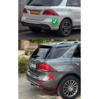 Rear diffuser for GLE (GLE63 design) photo 3