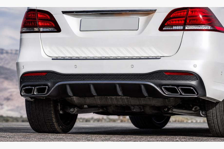 Mercedes GLE/ML class W166 2011-2018 Rear diffuser for GLE (GLE63 design) Image