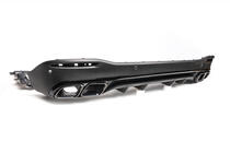 Mercedes GLS X167 2019- Rear diffuser with exhaust tips BlackEdition (GLS63 design) photo 4