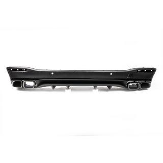 Rear diffuser with exhaust tips BlackEdition (GLS63 design) photo 3