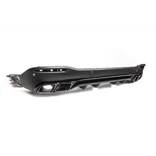 Rear diffuser with exhaust tips BlackEdition (GLS63 design) photo 4