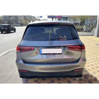 Rear diffuser with exhaust tips BlackEdition (GLS63 design) photo 2