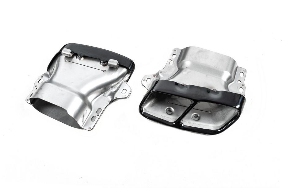Mercedes CLA C117 2013-2019 Rear Diffuser Black (CLA45 Design with Tips) Photo 6