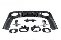 Mercedes CLA C118 2019- Rear diffuser with exhaust tips (CLA35 design) photo 8