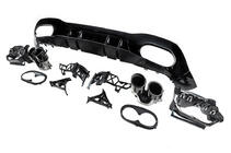 Mercedes A-class W177 2018- Rear diffuser with exhaust tips (Design A45 HB) photo 6