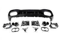 Mercedes A-class W177 2018- Rear diffuser with exhaust tips (Design A45 SD) photo 2
