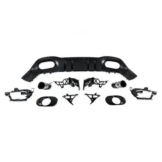 Rear diffuser with exhaust tips (Design A35 HB) photo 4