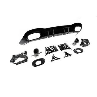 Rear diffuser with exhaust tips (Design A35 SD) photo 3