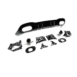 Rear diffuser with exhaust tips (Design A35 SD) photo 3