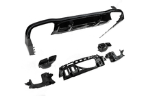 Mercedes E-class W213 2016-2023 Rear Diffuser with Tips E63-Design Black (for AMG/AMG-Line 2016-2020) photo 5