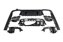 Mercedes E-class W213 2016-2023 Rear Diffuser with Tips E63-Design Black (for AMG/AMG-Line 2016-2020) photo 7