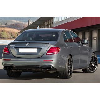 Rear Diffuser with Tips E63-Design Black (for AMG/AMG-Line 2016-2020) photo 1