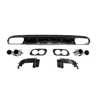 Rear diffuser with exhaust tips E53-Design (for AMG/AMG-Line) photo 2
