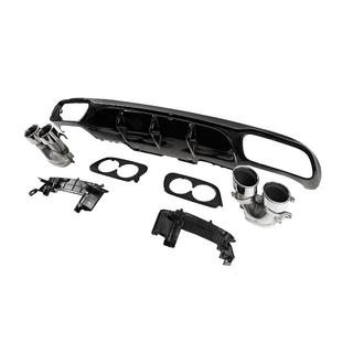 Rear diffuser with exhaust tips E53-Design (for AMG/AMG-Line) photo 3