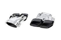 Mercedes E-class coupe C238 2016-2024 Rear Diffuser Black with Black Tips (AMG63 Design) photo 7