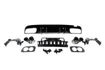 Mercedes C-class W205 2014-2021 Rear diffuser with exhaust tips (Design C43) photo 2