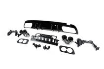 Mercedes C-class W205 2014-2021 Rear diffuser with exhaust tips (Design C43) photo 4