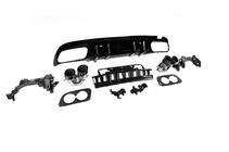 Mercedes C-class W205 2014-2021 Rear diffuser with exhaust tips (Design C43) photo 5