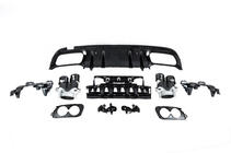 Mercedes C-class W205 2014-2021 Rear diffuser with exhaust tips (Design C43) photo 6