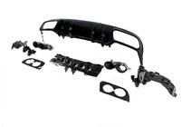 Mercedes C-class W205 2014-2021 Rear diffuser with exhaust tips (for Coupe Design AMG43) photo 4