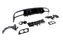 Mercedes C-class W205 2014-2021 Rear diffuser with exhaust tips (for Coupe Design AMG43) photo 5